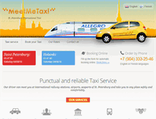 Tablet Screenshot of meetmetaxi.com